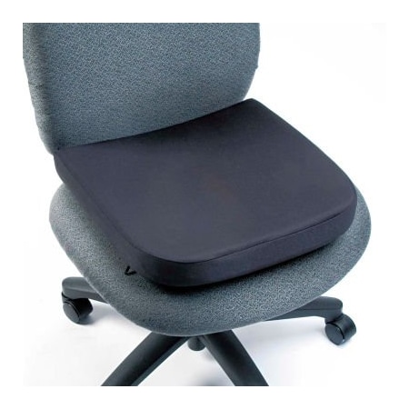 Kensington Memory Foam Seat Rest, 14-1/2"W x 13-1/2"D x 2"H, Black KMW82024